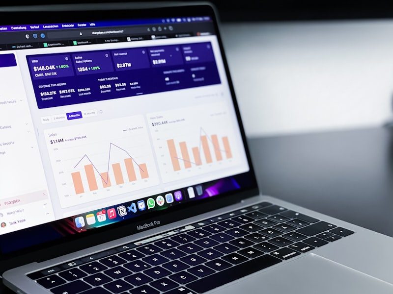 Interface de sistema de gestão comercial
